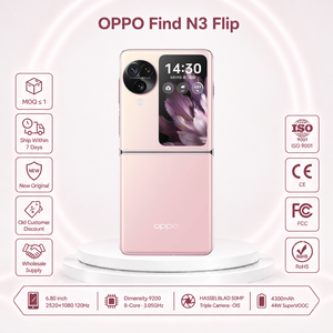 OPPO Find N3 Flip 5G Smartphone Pieghevole, Dimensity 9200, Display AMOLED 6.8 Pollici 120Hz, Tripla Fotocamera, NFC, Telefono <span class=keywords><strong>Cellulare</strong></span> Android - Product Image 1