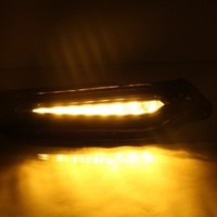 Feux de jour LED modifiés JC pour Honda HRV 2014-2017, clignotants modifiés, feux antibrouillard avant