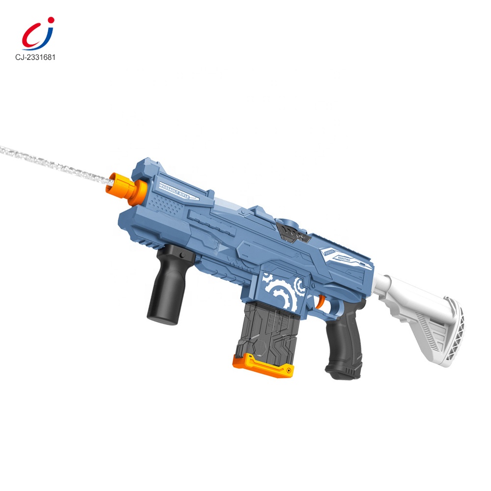 Chengji горячий стиль Pistola De Agua Juguete электрическая снайперская винтовка Детская летняя пластиковая мощная электрическая водяная винтовка игрушка