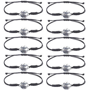 2025 Hot Sale New Football <b>Bracelet</b> Waterproof Wax Wire Woven Volleyball Baseball Rugby Basketball <b>Bracelet</b> - Product Image 2