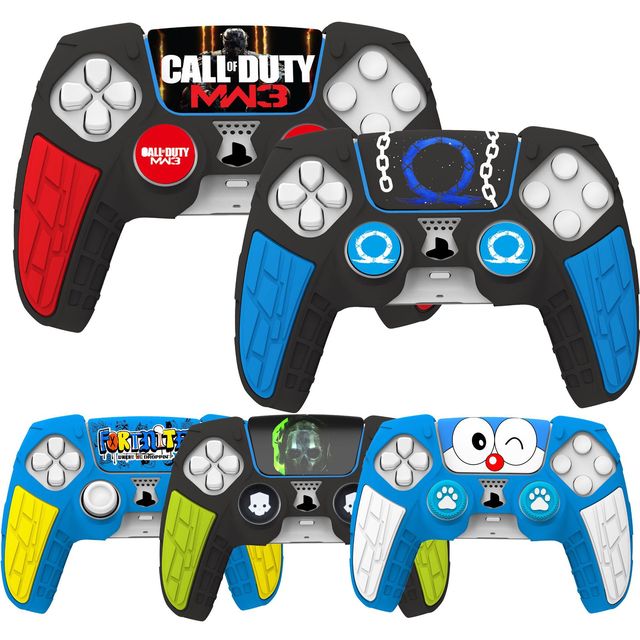 OEM for Game Controller Silicone Protective Case with Patterned Design Private Mold Custom Fit