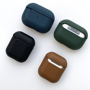 Funda de piel con textura de cocodrilo para Airpods <span class=keywords><strong>3</strong></span>, funda de lujo para Airpods Pro, producto nuevo de <span class=keywords><strong>2021</strong></span> - Product Image 3