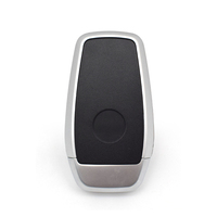 Télécommande universelle sans clé IKEY-AT004CL à 4 boutons 315 MHz, clé de remplacement vierge pour véhicules, compatible Autel KM100 IM508 IM608