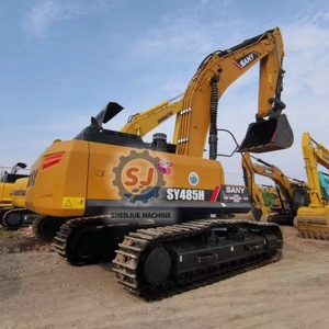 Excavatrice sur chenilles hydraulique Sany SY485H d'occasion à vendre, poids 48 tonnes, excavatrices SY245H SY235 SY215 SY155 SY365 SY485 - Product Image 2