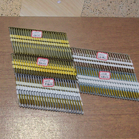 Clous de charpente assemblés lisses à 21 degrés 3.05*75mm pour clous de toiture en acier galvanisé à bois avec double tête pour la construction