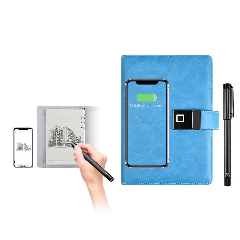 Secret diary with fingerprint lock