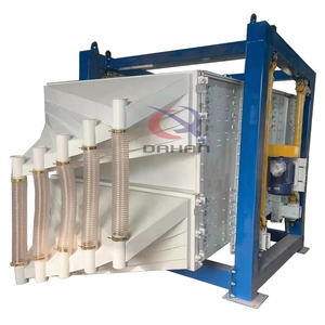 Cribadora de Sal Industrial, Tamiz Vibratorio Cuadrado Giratorio para Arena de Mina de Cal - Product Image 1