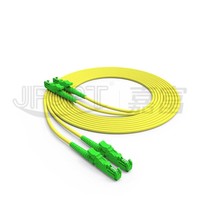 E2000 UPC APC Kabel Patch Fiber Optik Single Mode Duplex G652D G657A1 G657A2 2.0 3.0mm PVC LSZH 3m