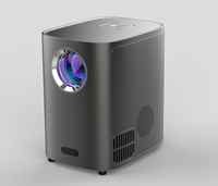 Mini 1080p Android 11 Smart BT Wi-Fi Proyector Montado en la pared para juegos Dormitorio Pequeños negocios y proyectores inalámbricos para exteriores
