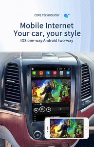 Radio de Coche Android con Pantalla Táctil Vertical de 9.7 Pulgadas y GPS para Hyundai Santa Fe 2006-2012, Reproductor Estéreo de <span class=keywords><strong>Video</strong></span> y DVD con CarPlay, Estilo Tesla - Product Image 4