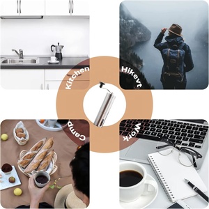 Manueller Kaffeevollautomat aus Edelstahl 304 - Product Image 5