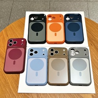 Coque de luxe antichoc magnétique avec protection d'appareil photo pour iPhone 18 17 16 15 14 Pro Max, motif sucette aux couleurs tendance