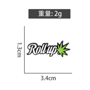 Брошь в виде зеленых листьев - Product Image 6