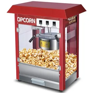 high quality Industrial Popcorn electric Making Machine Vending hot air Commercial use Popcorn Maker machine