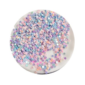 Mini paillettes plates rondes en PVC de 1 mm, paillettes colorées pour artisanat, décoration de mariage, vêtements, robe, accessoires de bricolage - Product Image 1
