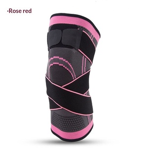 Nuevos productos en stock: Rodilleras deportivas de baloncesto de punto, protectores de pierna <span class=keywords><strong>para</strong></span> ciclismo al aire libre, correas elásticas transpirables antideslizantes. - Product Image 3