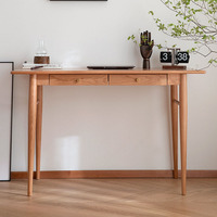 Bureau d'ordinateur en bois personnalisé au design moderne avec tiroir bureau d'étude scolaire