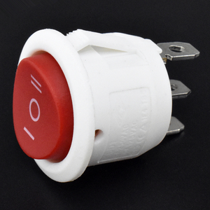 KCD1 3针摇臂开关W/R 3位置红色250vac最大电压开-关-开功能<span class=keywords><strong>CQC</strong></span>认证 - Product Image 5