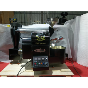 Tostador de granos de café automático con pantalla táctil PLC certificado CE al por mayor de fábrica, capacidad de 3-5Kg para uso doméstico y tiendas australianas - Product Image 1