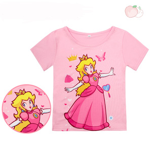 Costume de princesse de carnaval d'été personnalisé pour filles, 2 pièces, jupe et haut, <span class=keywords><strong>déguisement</strong></span> de princesse de Noël pour enfants - Product Image 3
