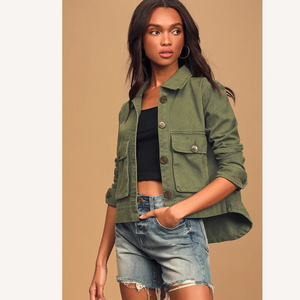 olive green jacket womens