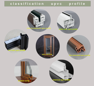 <span class=keywords><strong>ISO</strong></span> tiêu chuẩn 88 mm trượt loạt 2.5 theo dõi kính hạt <span class=keywords><strong>PVC</strong></span> uPVC hồ sơ cho nước bằng chứng cửa sổ và cửa ra vào trượt - Product Image 5