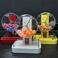 XCL électrique 50-100 balles mise à niveau nouveau modèle tendre machine de loterie boule bicolore secouant la Machine jeu de Bingo