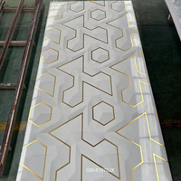 2025 tendance feuille de marbre UV brillant blanc neige bas prix autocollant mural intérieur panneau UV marbre panneau UV feuille de marbre panneau mural