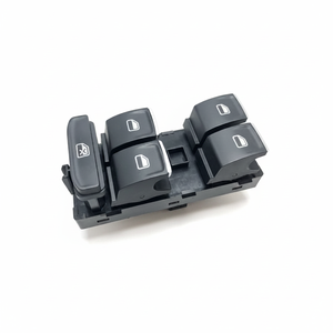 Bouton d'ouverture de fenêtre à quatre boutons OEM pour VW Octavia BM 13- (5E0959857) Garniture chromée Côté gauche Commutateurs automatiques-TST22643 - Product Image 2