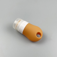 Fabricant de bouteille en silicone de 38ml pour crème shampooing lavage à la main bouteille en silicone à presser portable emballage cosmétique usine