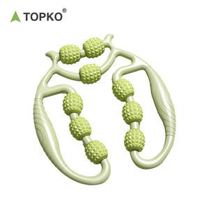 TOPKO Hot Selling Yoga <span class=keywords><strong>Massage</strong></span> 9 Rollen Beinarm <span class=keywords><strong>massage</strong></span> gerät - Product Image 2