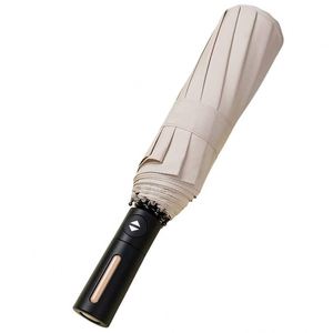 Paraguas de Viaje Plegable Compacto Irrompible con Eje Resistente, Diseño Minimalista para Hombres, Mujeres, Adolescentes y Niños, para Golf y Protección Solar - Product Image 6
