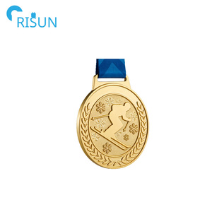 Medalla de Esquí Personalizada con Esmalte, Medalla de Campeón de Esquí de Resort, Logotipo Personalizado, Medallas de Esquí, Patinaje, Muñeco de Nieve, Teleférico, Moneda - Product Image 5