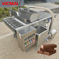 Machine à enrober le chocolat pour biscuits, gaufrettes, bonbons, gâteaux, snacks, équipement d'enrobage au chocolat pour usine de boulangerie et petite entreprise