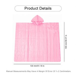 Impermeables Promocionales para Senderismo y Camping al Aire Libre, Ponchos Largos de EVA Grueso para Adultos y Niños - Product Image 3