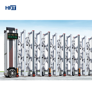 <span class=keywords><strong>Portail</strong></span> d'entrée d'usine HNT en acier inoxydable, <span class=keywords><strong>motorisé</strong></span>, rétractable et télescopique pour allée extérieure, sécurité renforcée - Product Image 1