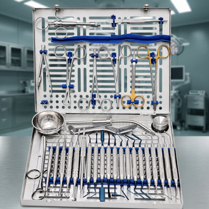 Kit de 33 Piezas para Injerto Óseo Dental, Elevadores de Levantamiento de Seno, Empacadores de Injertos, Porta-Injertos, Set de Instrumentos Quirúrgicos para Implantes - Product Image 3