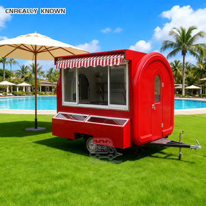 OEM Vending Truck Noodle Sushi Concession Coffee Bar Cart With Kitchen Bbq Trailer Mobile Food Car For Sale - Product Image 6
