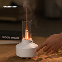 Aromacare 150Ml Professionnel Oem Personnalisé Usb Petit Air Flamme Aux Chandelles Led Lampe Diffuseurs D'arôme pour La Maison