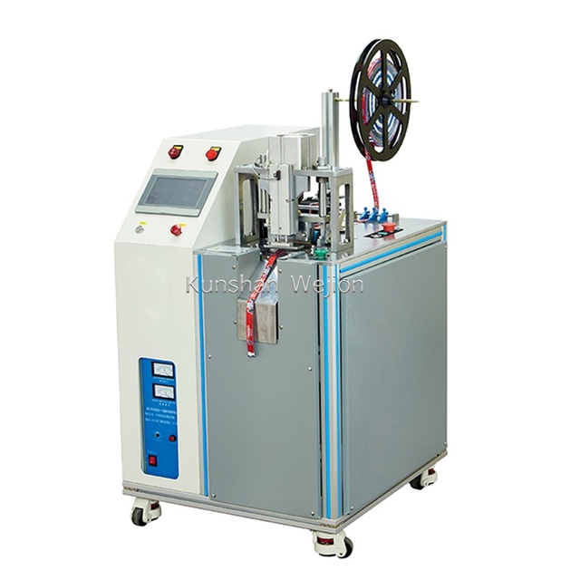 2189 High Efficiency Ultrasonic Cutting Knife Machine for Label Fabrics Fabric Textile Cutter Ultrasonic Fabric Cutter