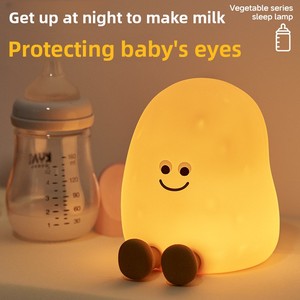 <span class=keywords><strong>Veilleuse</strong></span> pomme de terre pour enfants, 7 couleurs changeantes, <span class=keywords><strong>veilleuse</strong></span> en silicone souple, lampe tactile rechargeable, lampe de chevet, maison intelligente G26-33 - Product Image 3