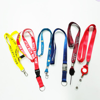 Cordón personalizado con correa para el cuello de poliéster satinado Serigrafía digital Soporte para teléfono personalizado con impresión por sublimación
