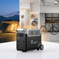 FOSSiBOT F3600 Pro Centrale Électrique Portable 3600W 3840Wh LiFePO4 Générateur Solaire UPS Extensible pour la Maison, le Camping-Car et le Camping