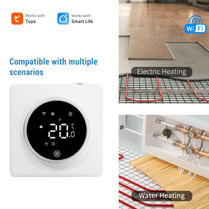 Thermostat de température KH007, thermostat de <span class=keywords><strong>chauffage</strong></span> de pièce basse pression, thermostat ignifuge - Product Image 4