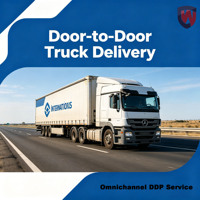 Transport routier de marchandises en Europe, porte à porte, DDP, de Chine vers la Belgique, les Pays-Bas, le Luxembourg
