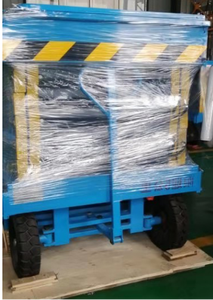 Taşınabilir depo makaslı kaldırma 0.5Ton 1Ton römork hidrolik makaslı gökyüzü mobil kaldırma çalışma dikey kargo asansörü - Product Image 6