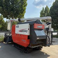 Moissonneuse-batteuse automatique Fu Nong 1088Q pour céréales, composants d'engrenage du moteur principal, largeur de travail de 2200 mm, puissance de tracteur de 100 à 150 CV