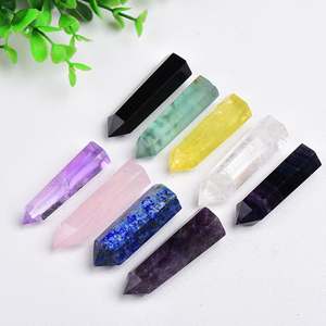 Venta al por Mayor de Varitas de Cristal Natural Pulido de Tamaño Pequeño, Mini Torre de Cuarzo para Decoración del Hogar - Product Image 3