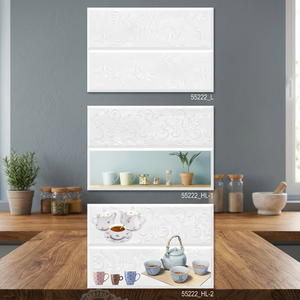 Tuiles de toit 12*18 pouces pour mur de cuisine et salle de bain 30*45cm avec accessoires de carreaux de céramique et carreaux de sol 300*450mm assortis - Product Image 1