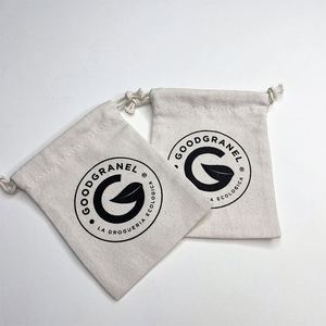 Bolsas de Regalo de Tela de Algodón Personalizables y Reutilizables de Lujo, Bolsa de Embalaje Ecológica y Reciclable con Cordón para Pendientes - Product Image 2